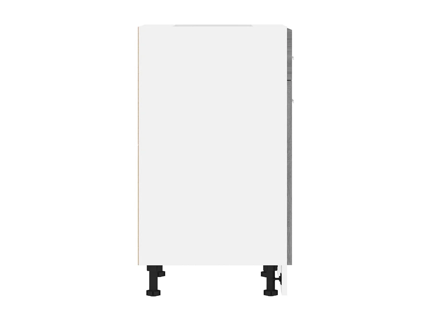 Armoire de plancher à tiroir Sonoma gris 50x46x81,5