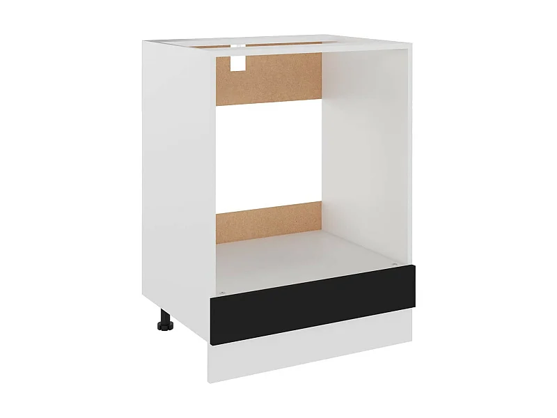 Armoire de cuisine Noir 60x46x81,5