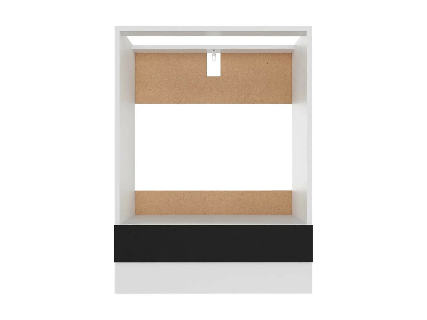 Armoire de cuisine Noir 60x46x81,5