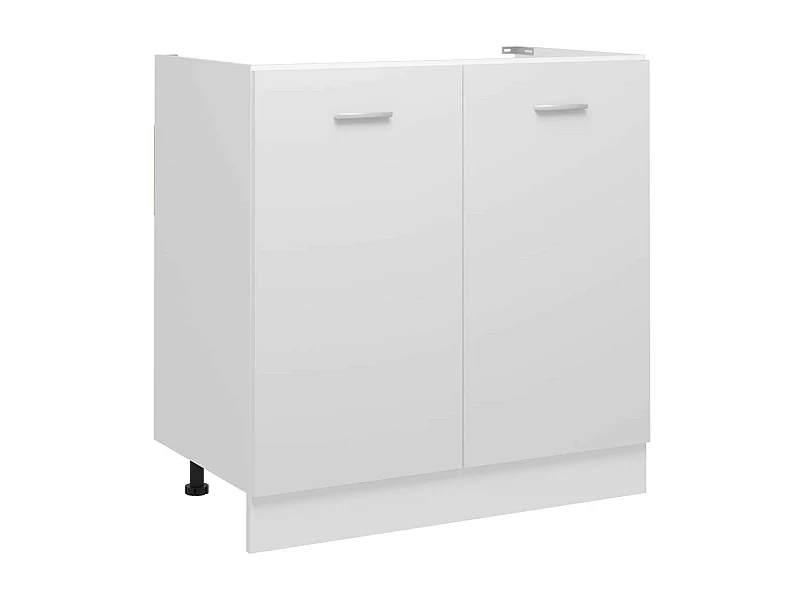 Armoire de cuisine Blanc 80x46x81,5