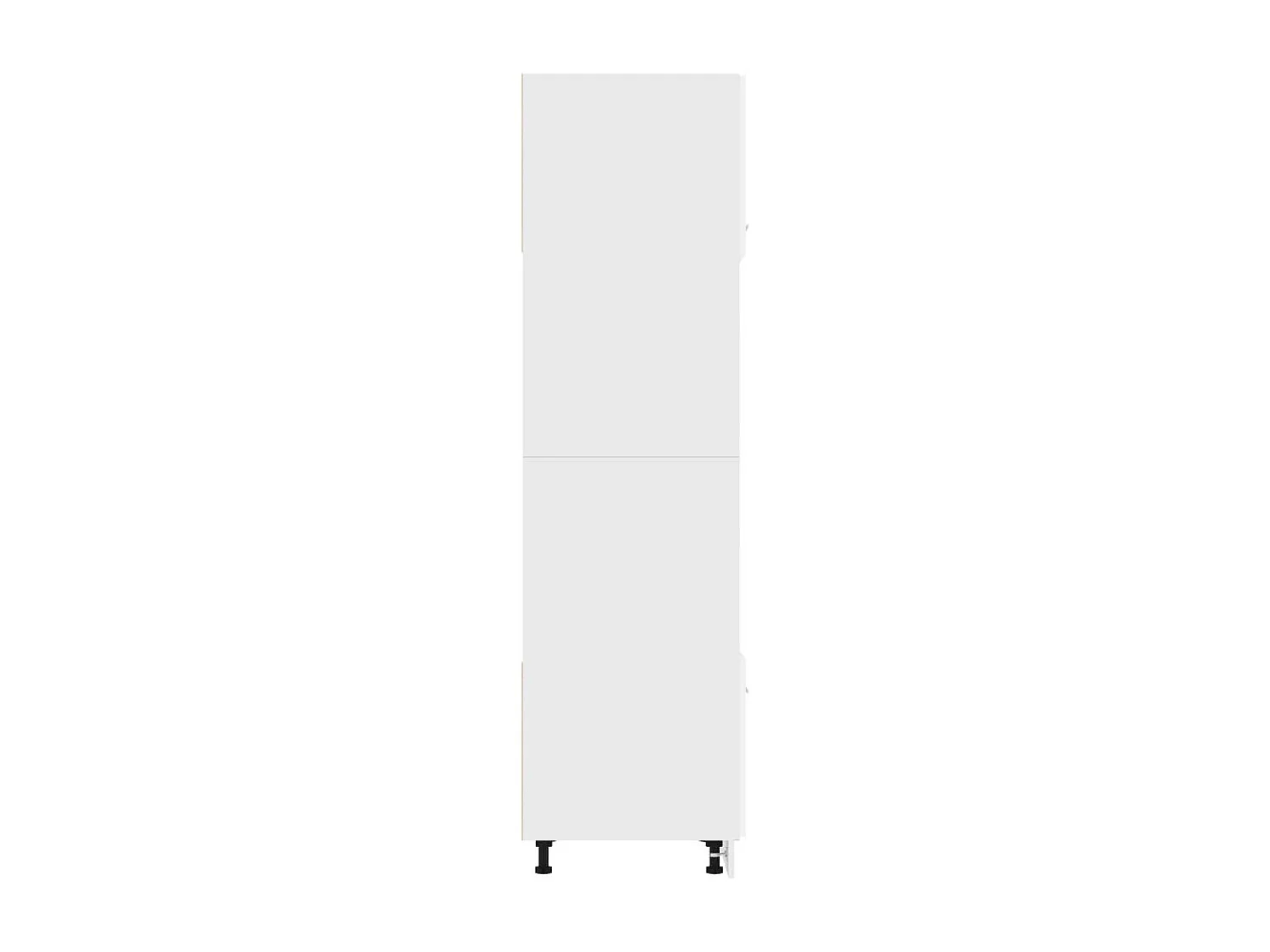 Colonne de cuisine Blanc brillant 60x57x207 2