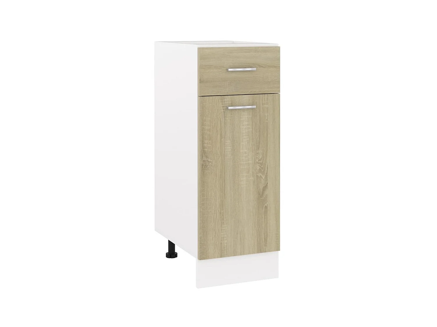 Meuble bas de cuisine Chêne sonoma 30x46x81,5