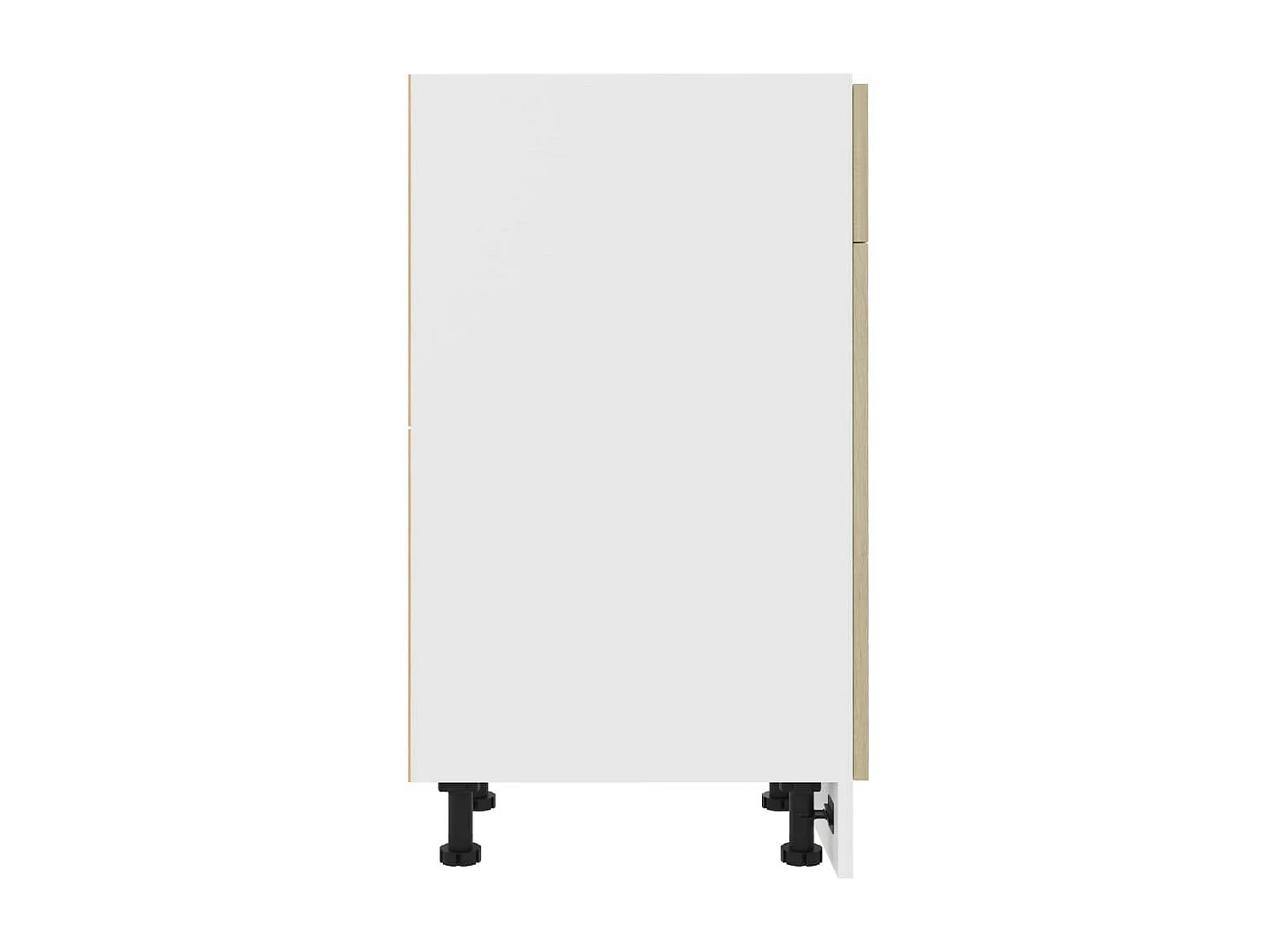 Meuble bas de cuisine Chêne sonoma 30x46x81,5