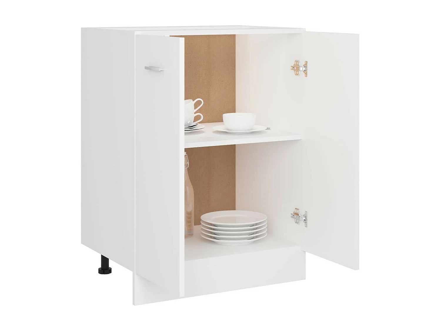 Armoire de cuisine Blanc 60x46x81,5