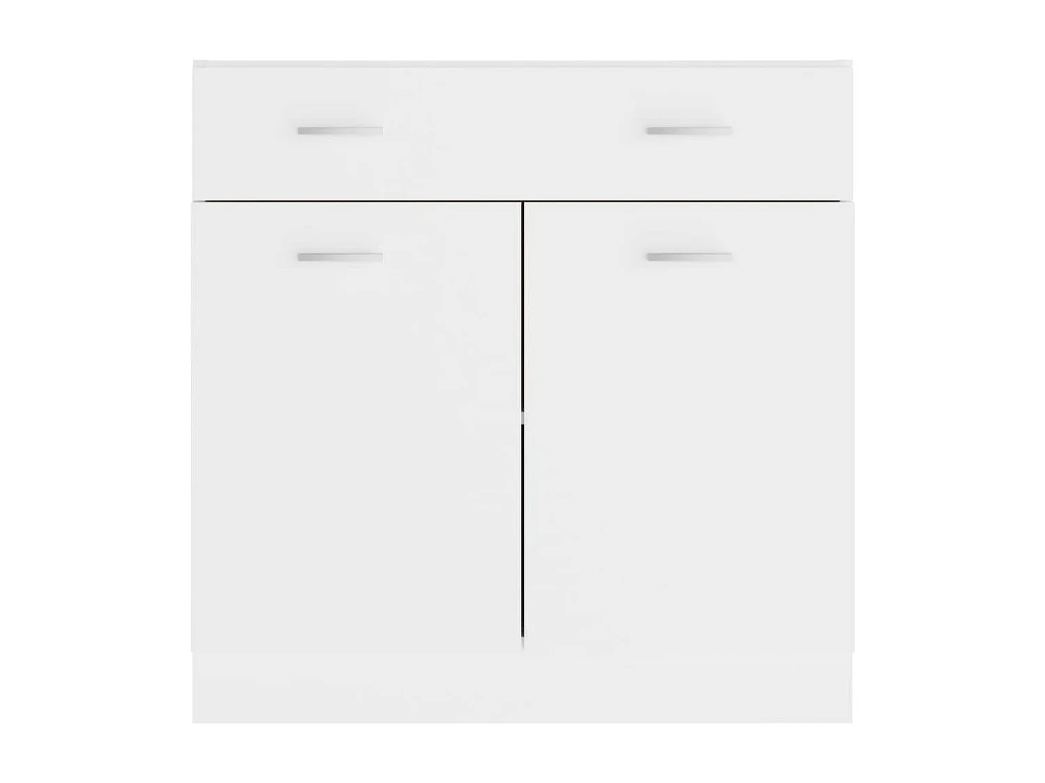 Meuble bas de cuisine Blanc 80x46x81,5