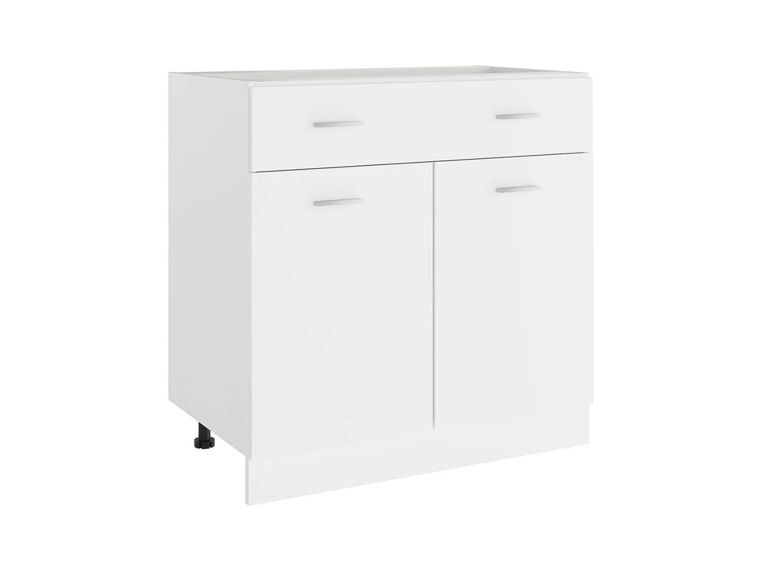 Meuble bas de cuisine Blanc 80x46x81,5