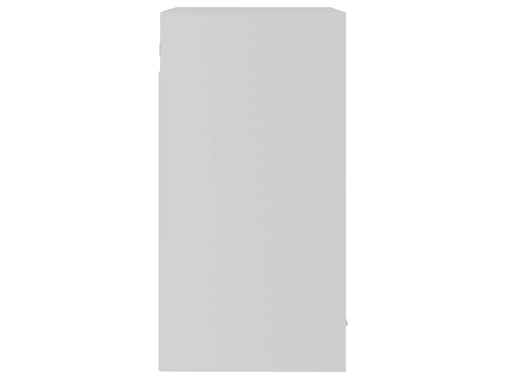 Armoire en verre suspendue Blanc 40x31x60