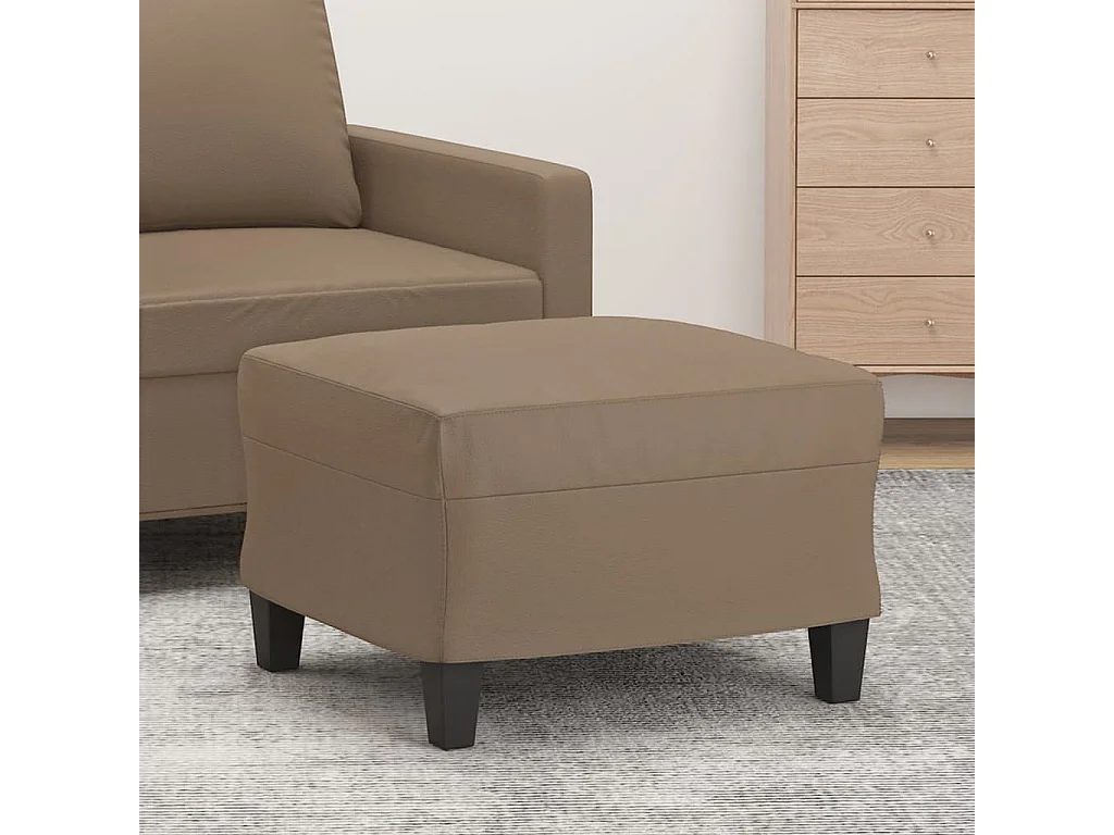 Repose-pied Cappuccino 60x50x41 Similicuir