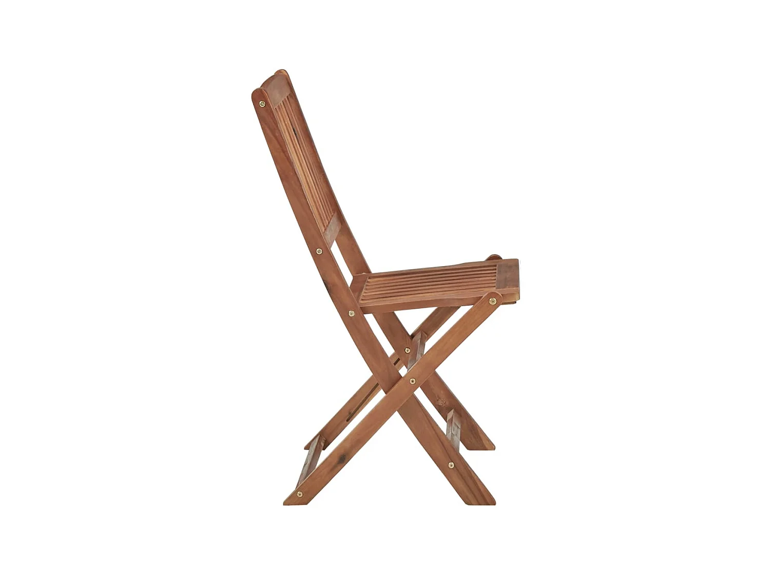 Chaises pliables de jardin 2 pcs avec coussins Bois d'acacia 25