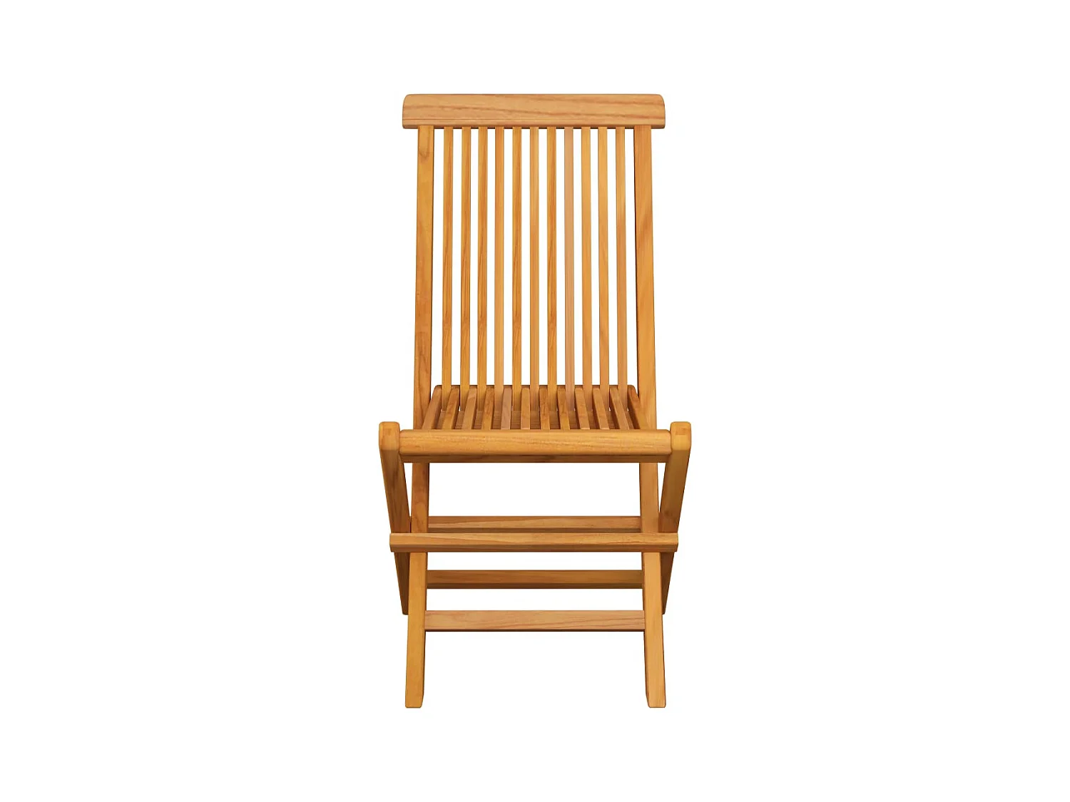 Chaises de jardin avec coussins rouge 4 pcs Bois de teck massif 3