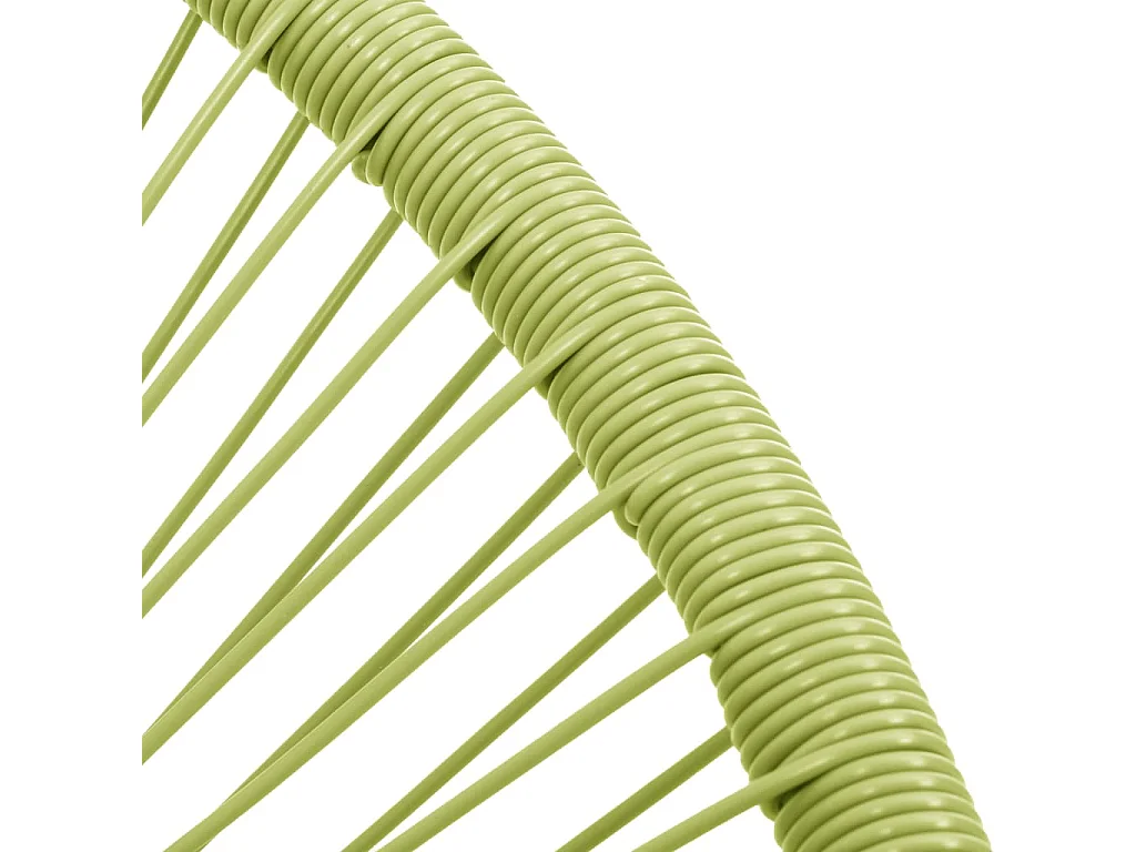 Chaise de jardin Acapulco Résine tressée Vert