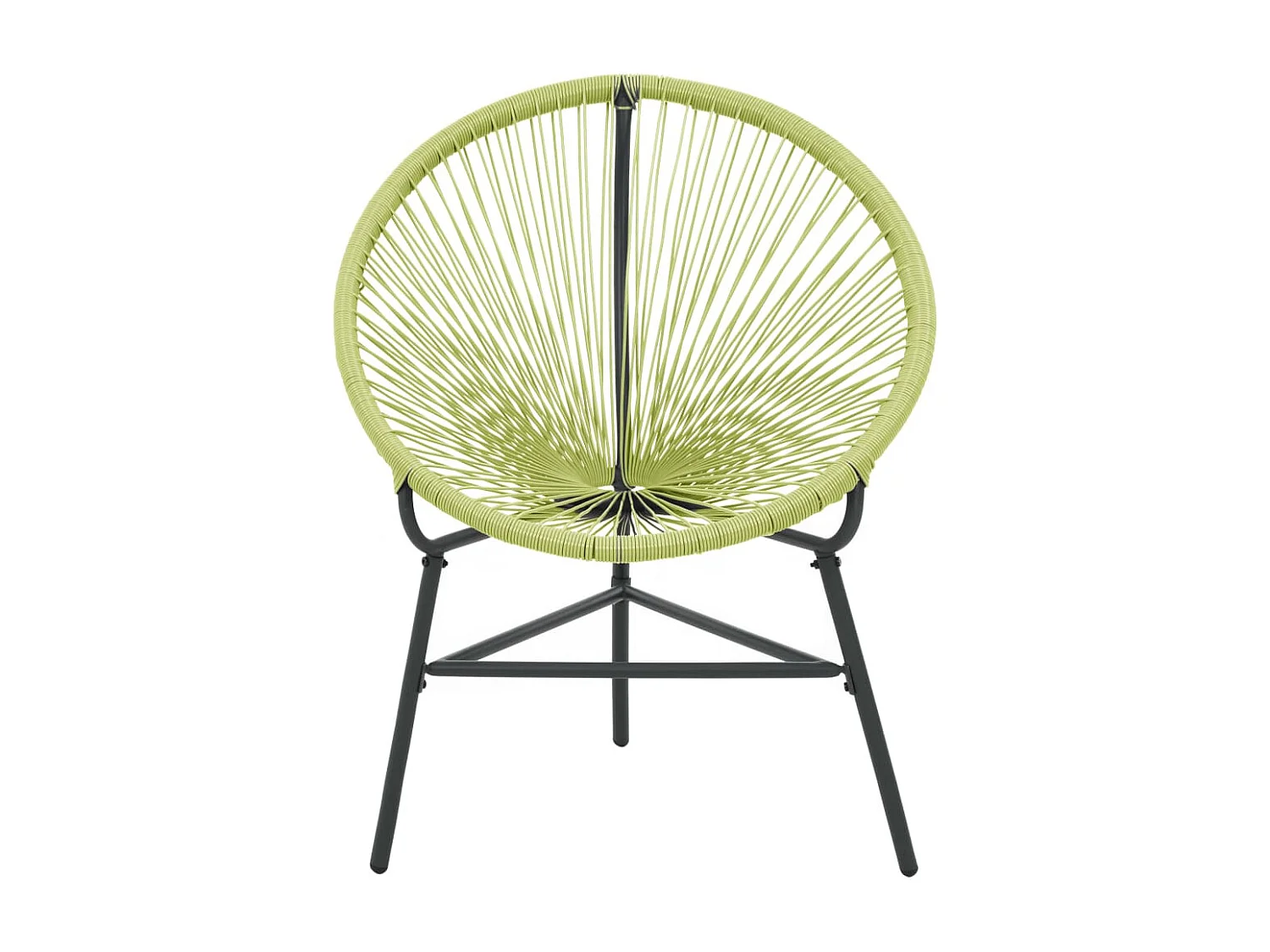 Chaise de jardin Acapulco Résine tressée Vert