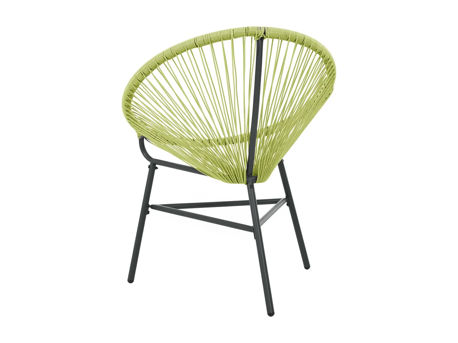 Chaise de jardin Acapulco Résine tressée Vert