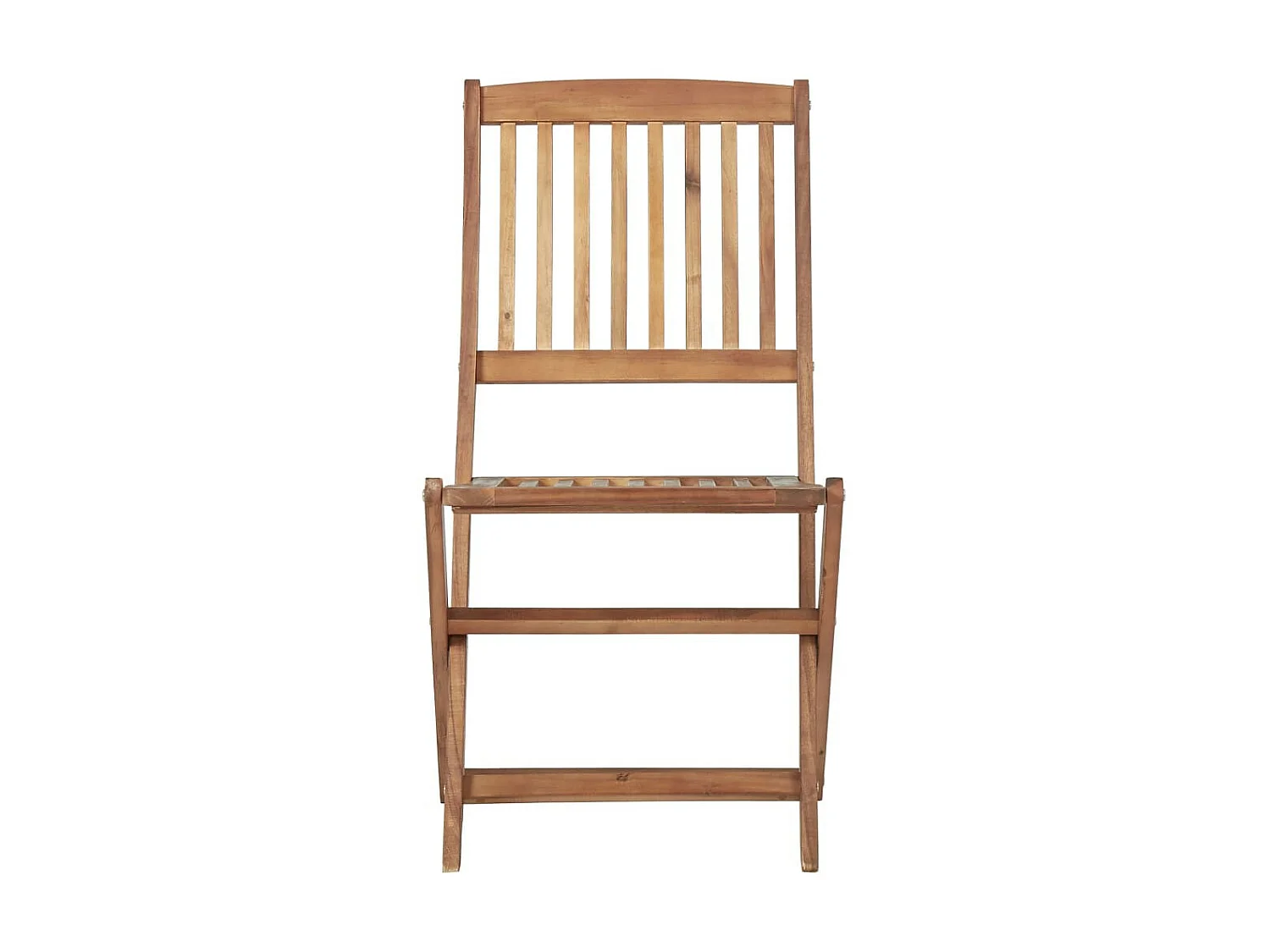 Chaises pliables d'extérieur 4 pcs Bois d'acacia solide