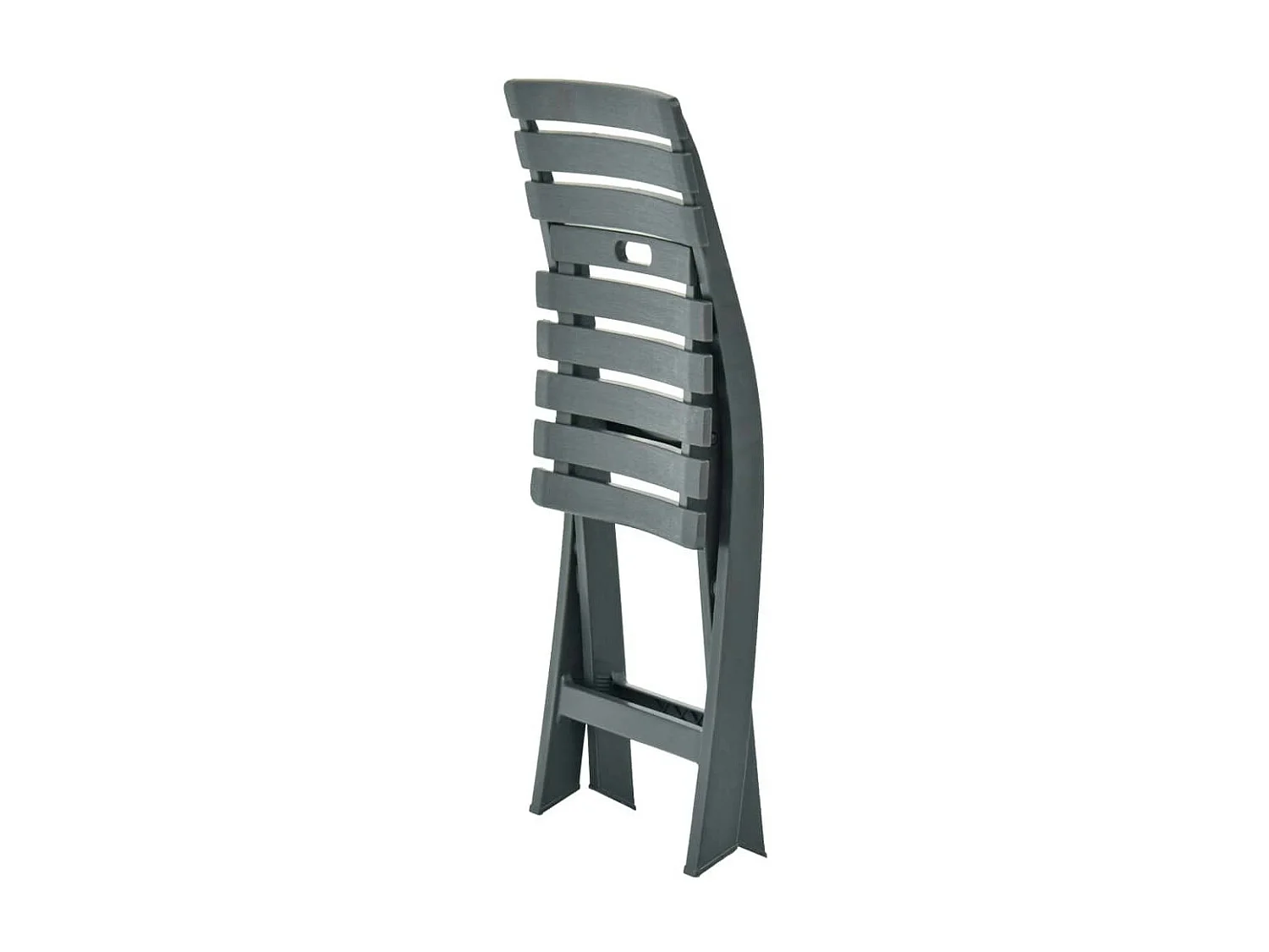 Chaises de jardin pliables 2 pcs Plastique Vert