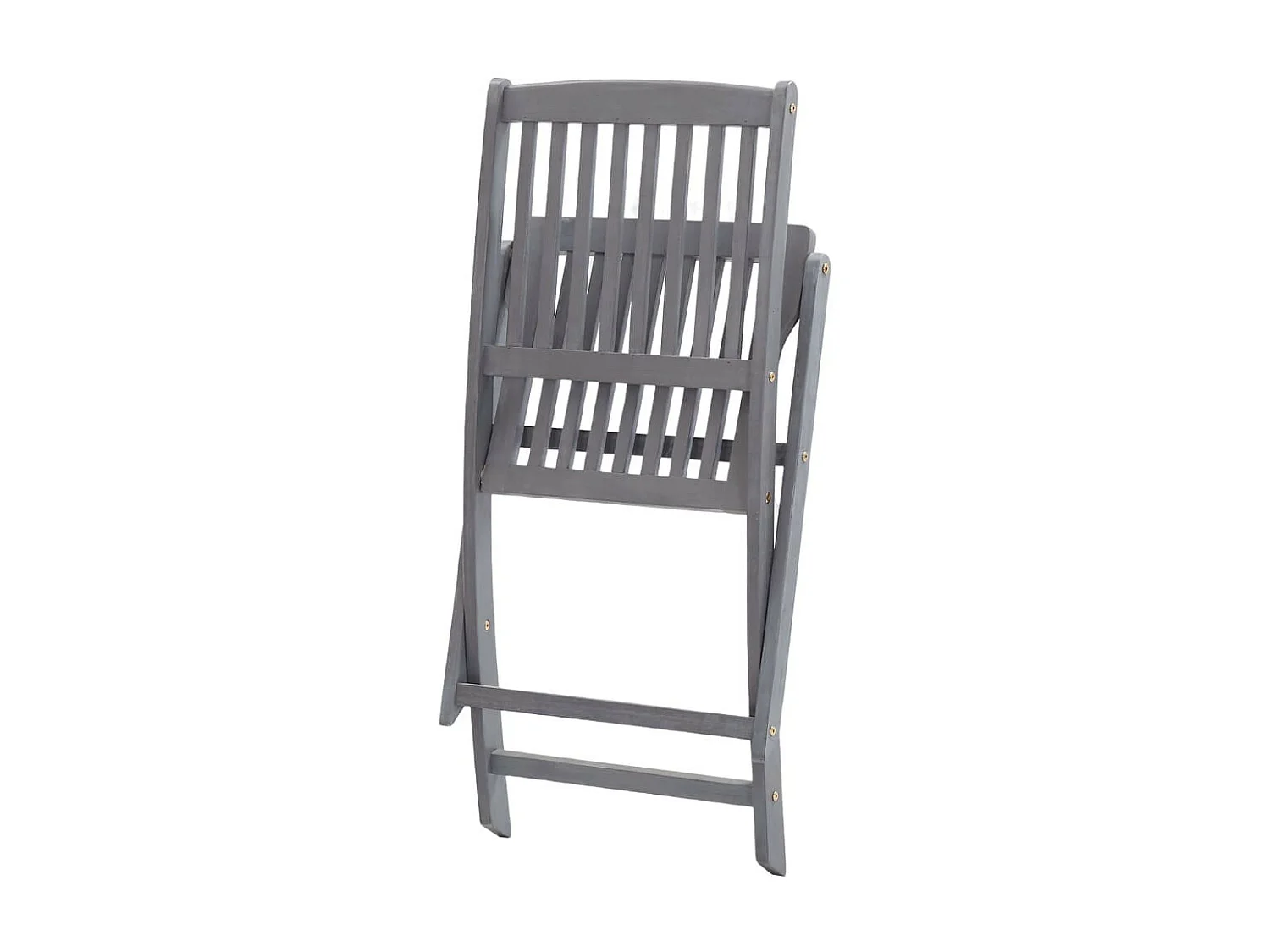 Chaises pliables d'extérieur 4 pcs Bois d'acacia solide 2