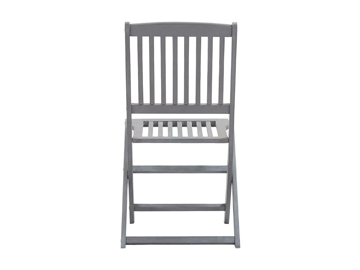 Chaises pliables d'extérieur 4 pcs Bois d'acacia solide 2