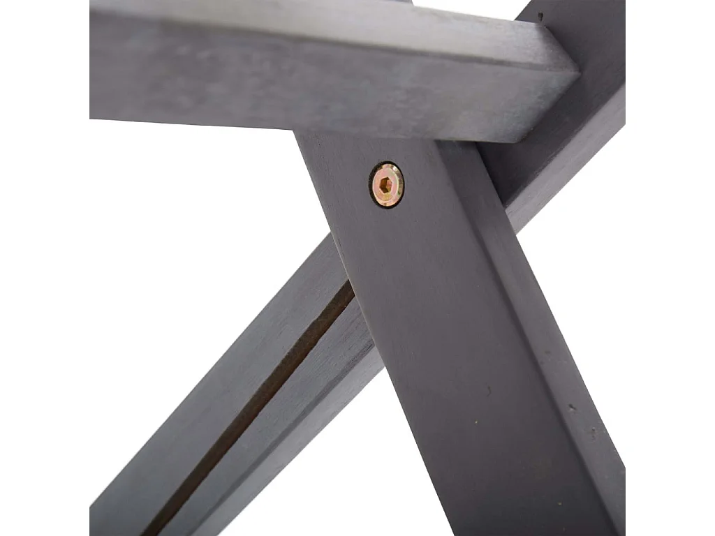 Chaises pliables d'extérieur 4 pcs Bois d'acacia solide 2