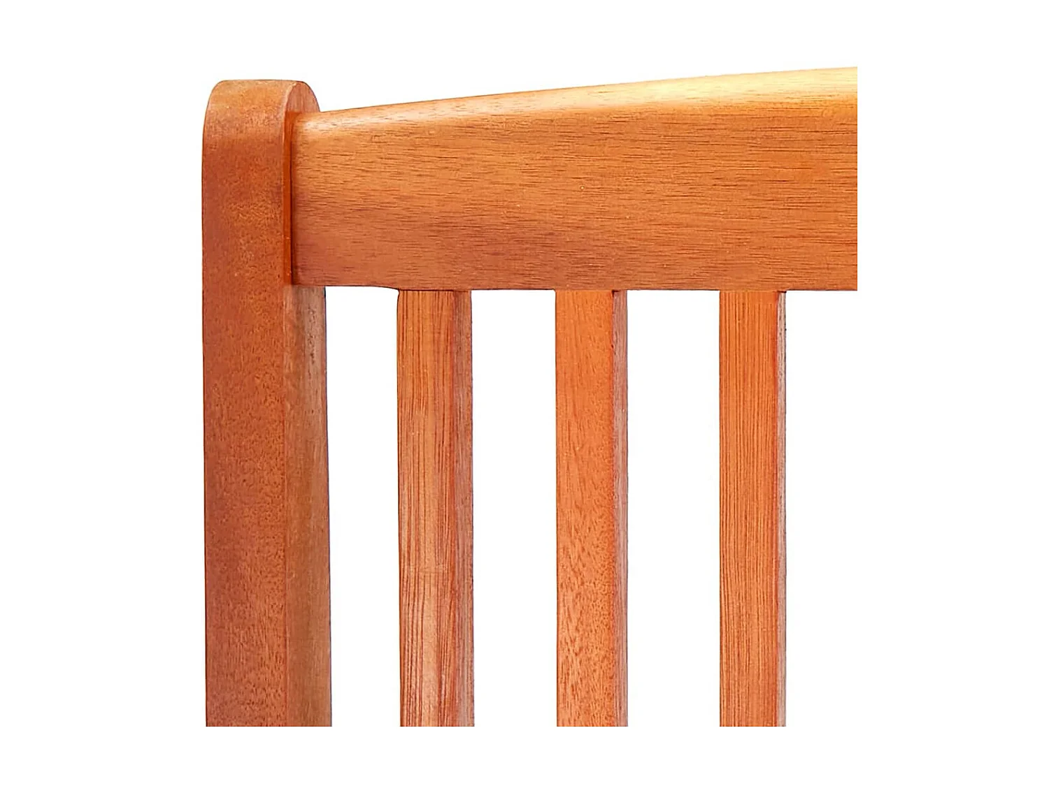 Chaises de jardin pliables 4 pcs Bois d'eucalyptus massif 2