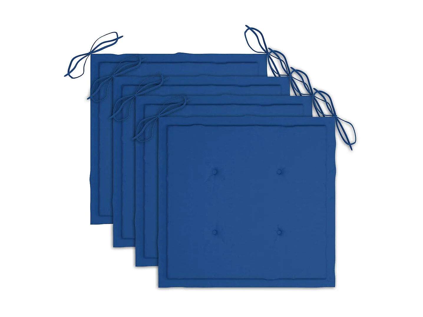 Chaises à dîner d'extérieur 3 pcs avec coussins Acacia massif 32