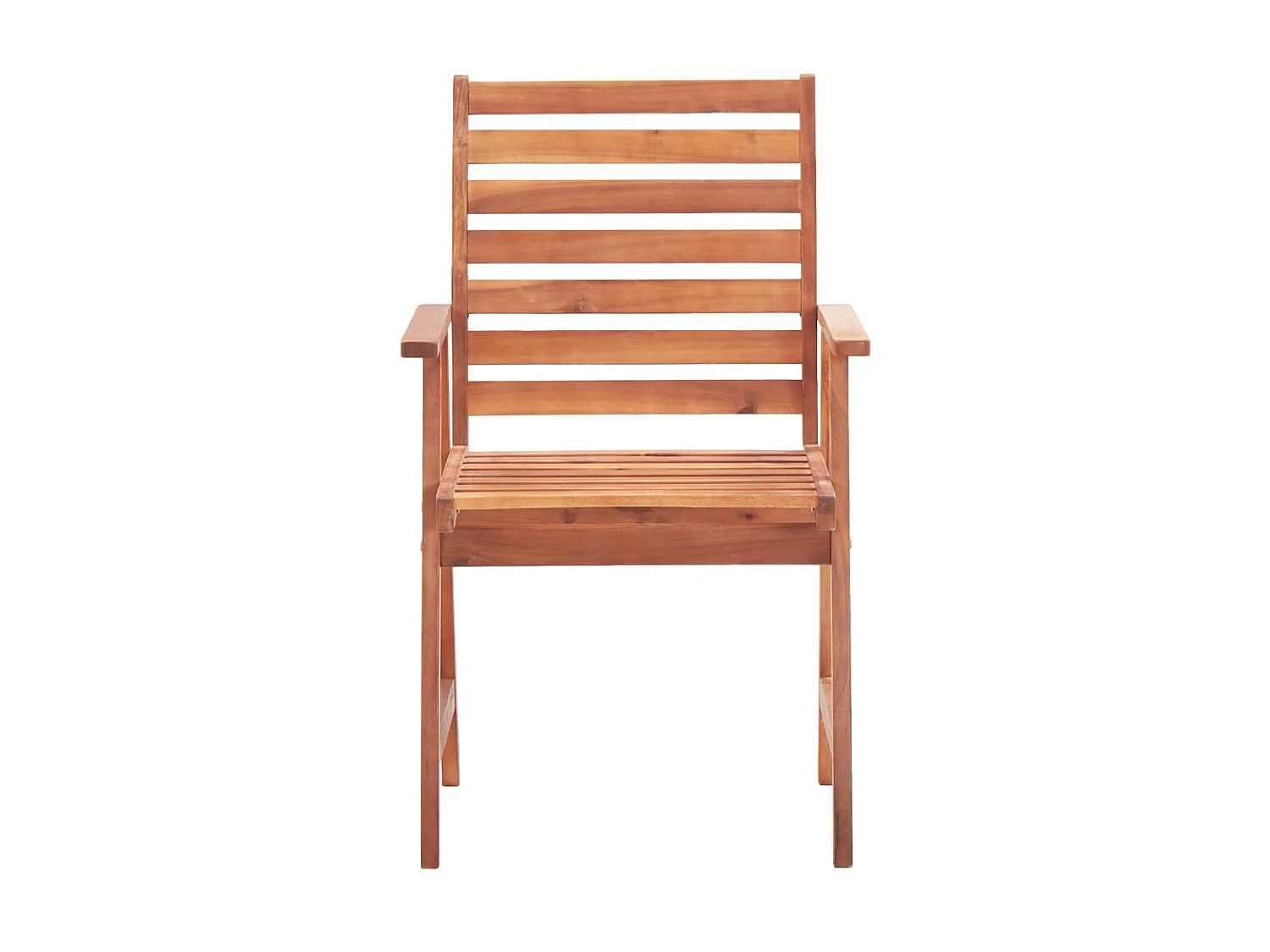 Chaises à dîner d'extérieur 3 pcs avec coussins Acacia massif 32