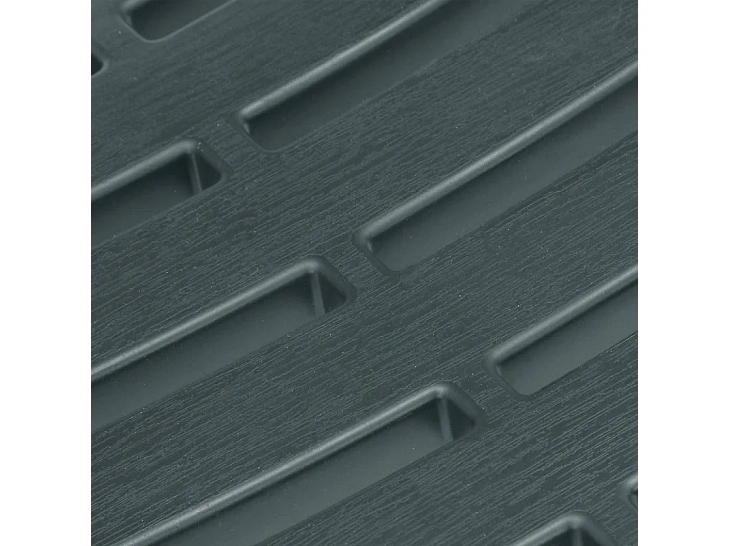 Chaises de jardin 2 pcs Plastique Vert