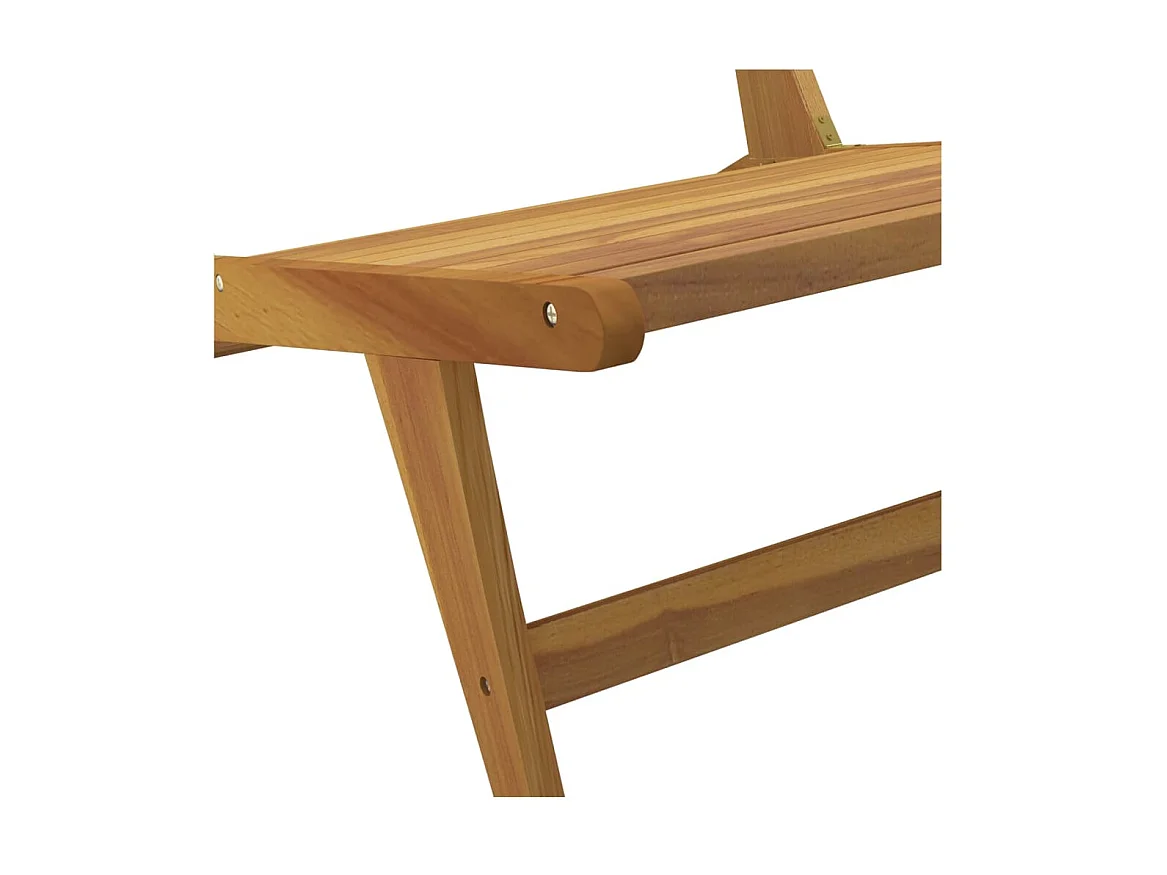 Chaise de jardin Bois de teck solide