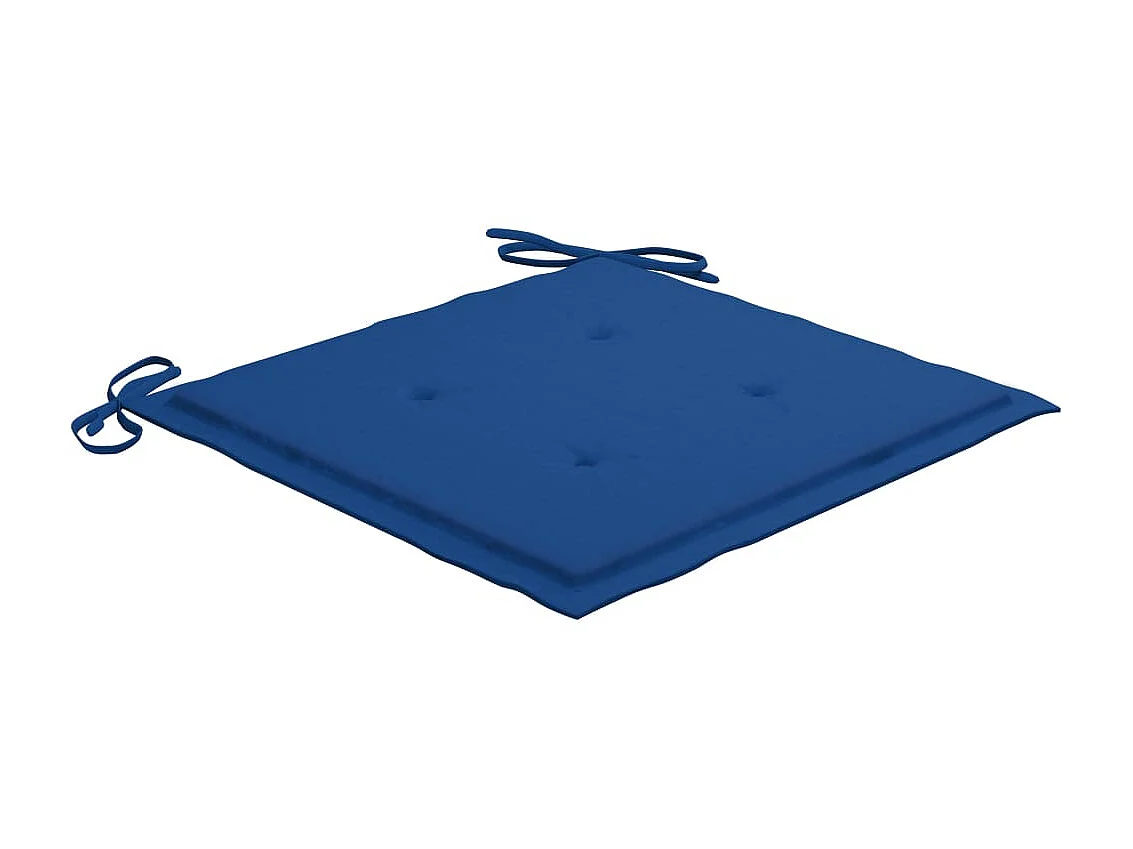 Chaises pliables de jardin 2 pcs avec coussins Bambou 26