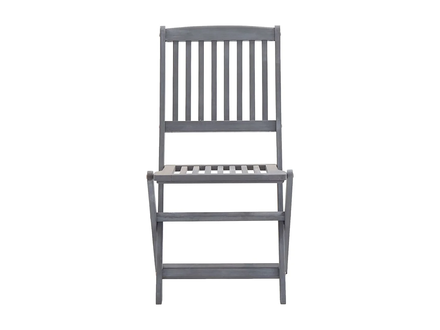 Chaises pliables d'extérieur 4 pcs avec coussins Bois d'acacia 21