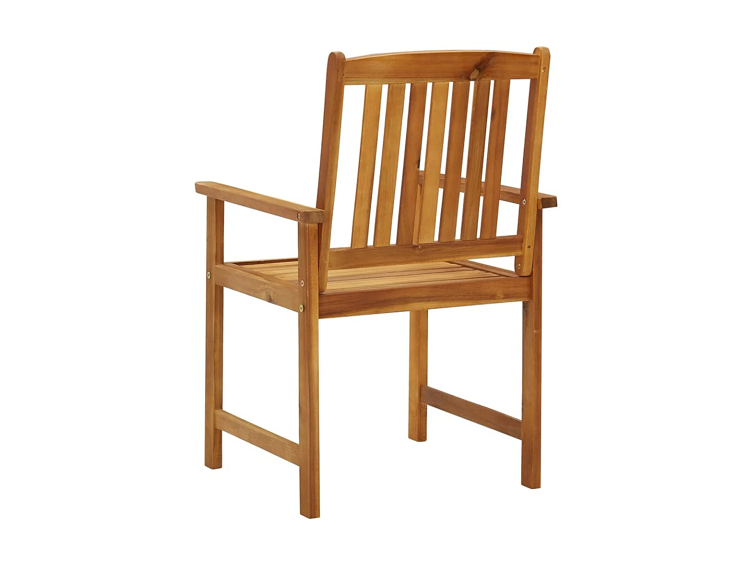 Chaises de jardin 8 pcs Bois d'acacia solide