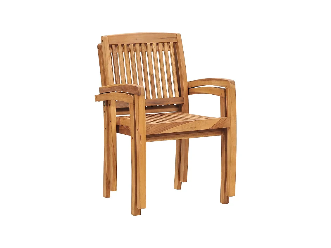 Chaises de jardin 2 pcs avec coussins anthracite Bois de teck