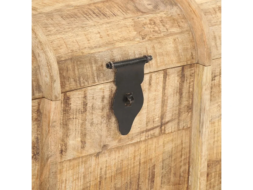 Coffres de rangement 2 pcs Bois de manguier massif