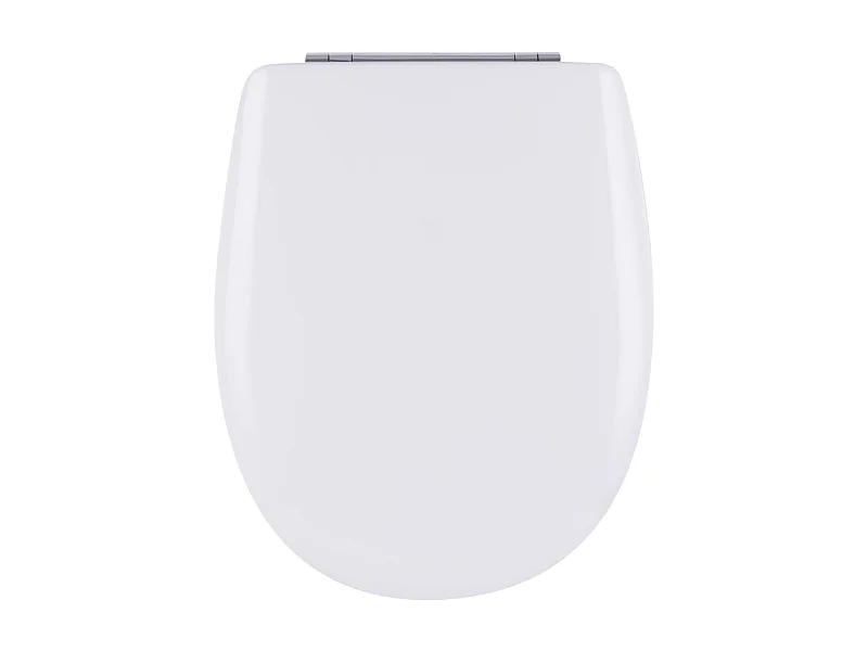 OLFA Abattant Ariane frein de chute et déclipsable avec porte balayette et porte papier blanc