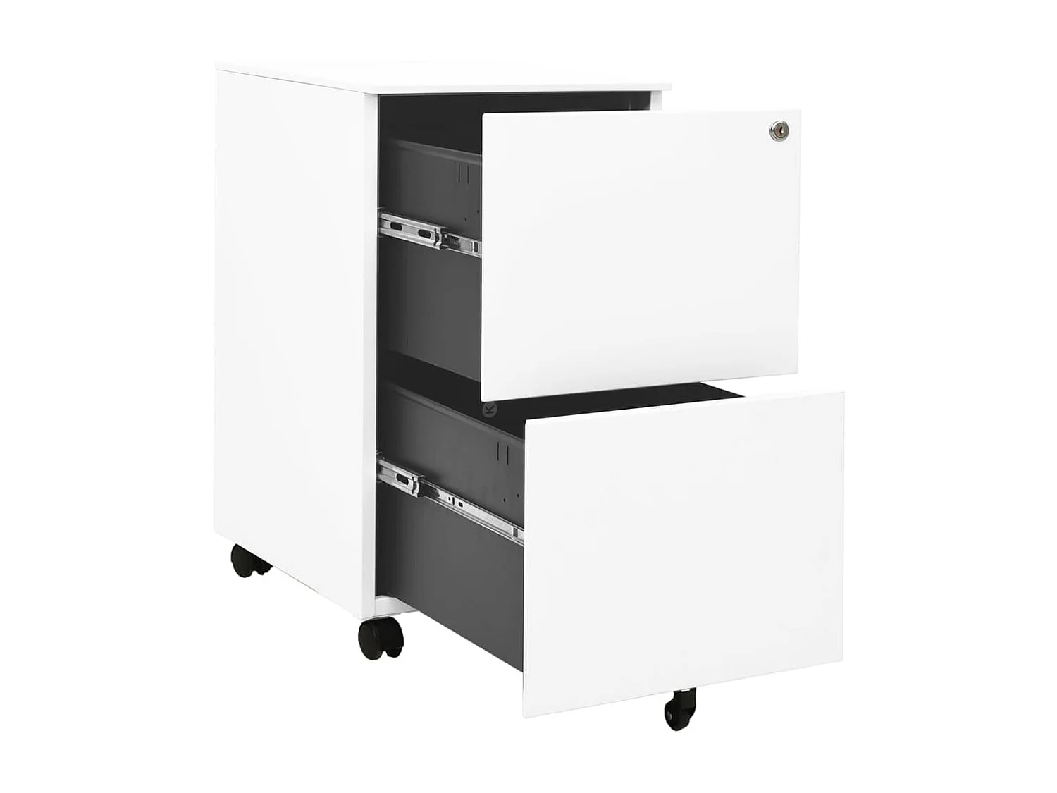 Classeur mobile Blanc 39x45x67 Acier