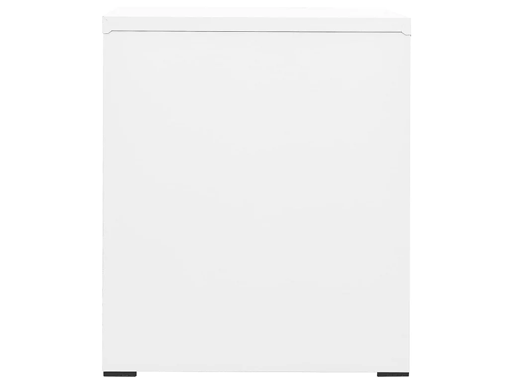 Archiefkast 46x62x72,5 cm staal wit