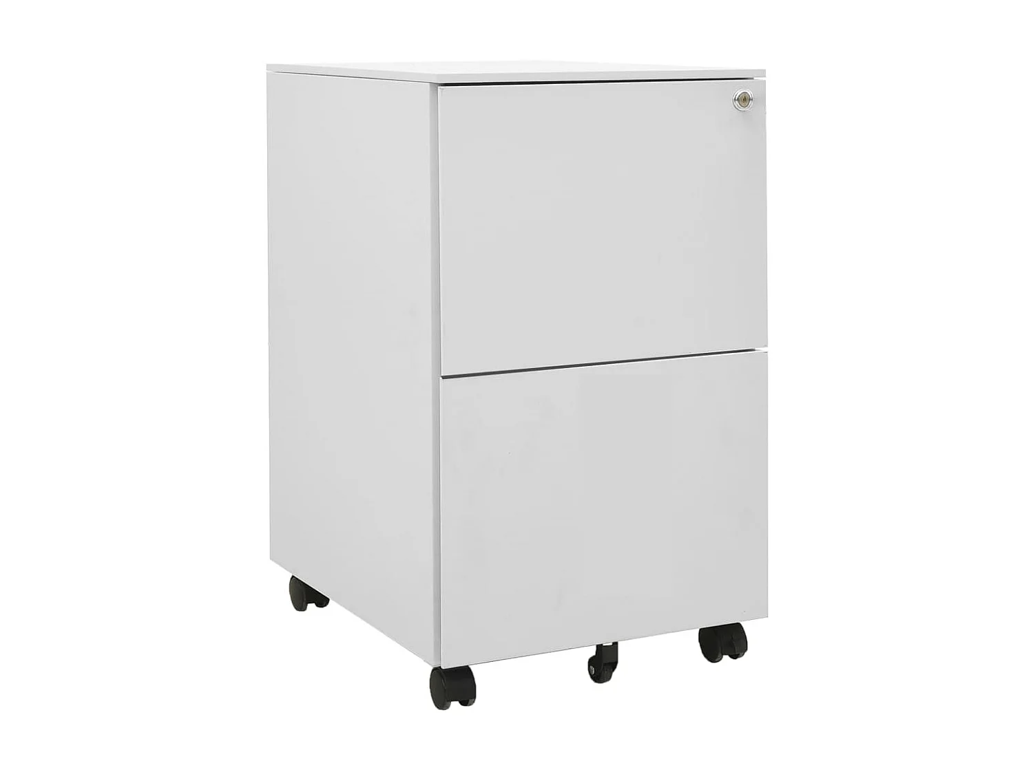 Classeur mobile Gris clair 39x45x67 Acier