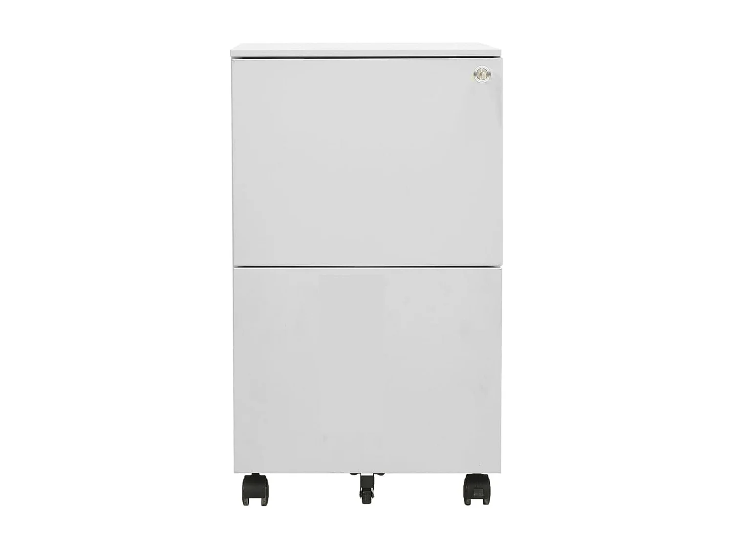 Classeur mobile Gris clair 39x45x67 Acier