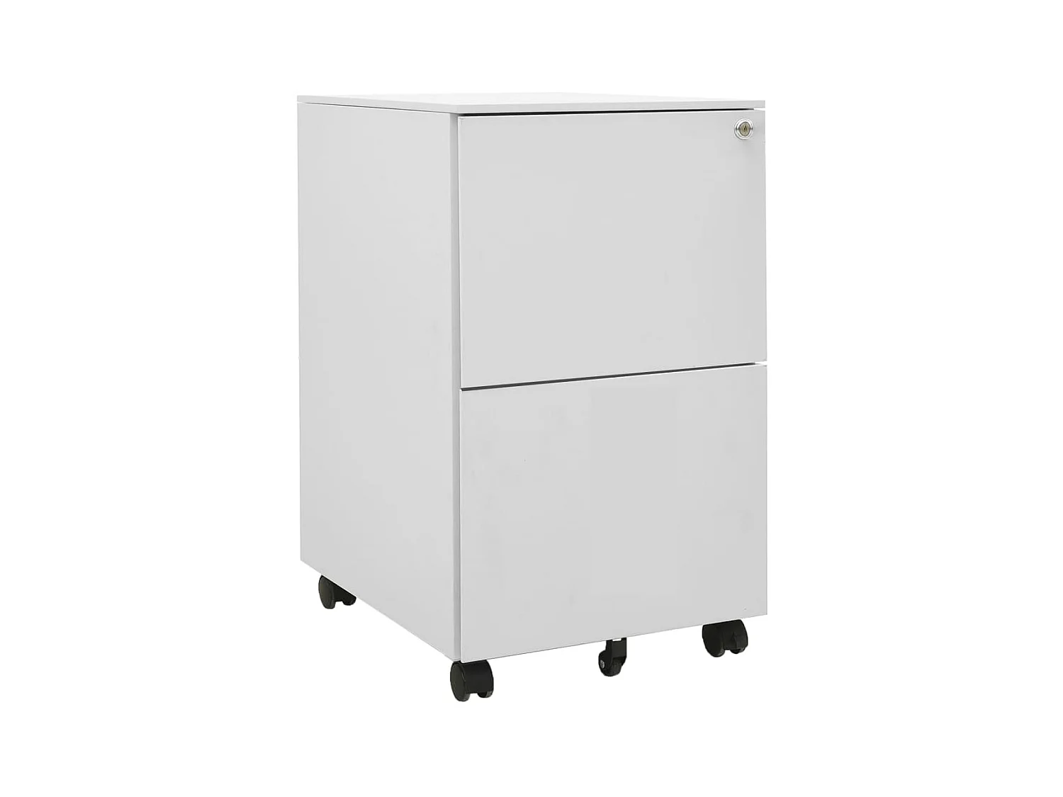 Classeur mobile Gris clair 39x45x67 Acier