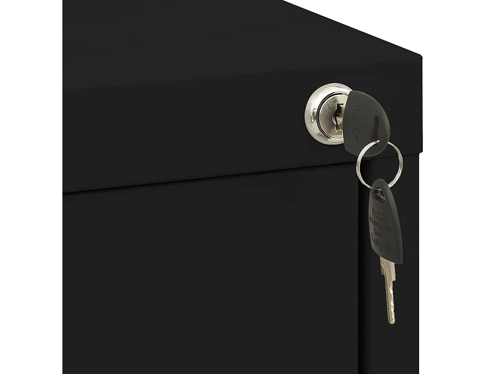 Classeur Noir 46x62x72,5 Acier