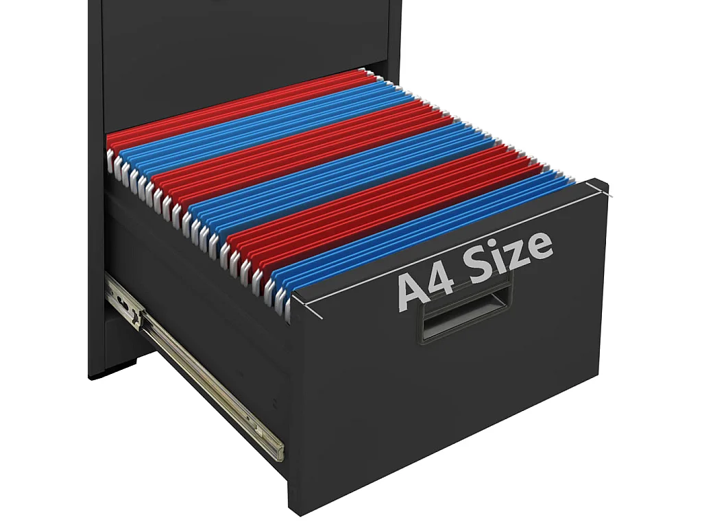 Classeur Anthracite 46x62x72,5 Acier