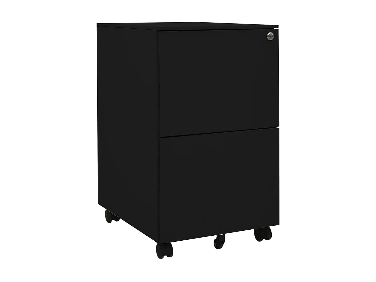 Classeur mobile Noir 39x45x67 Acier