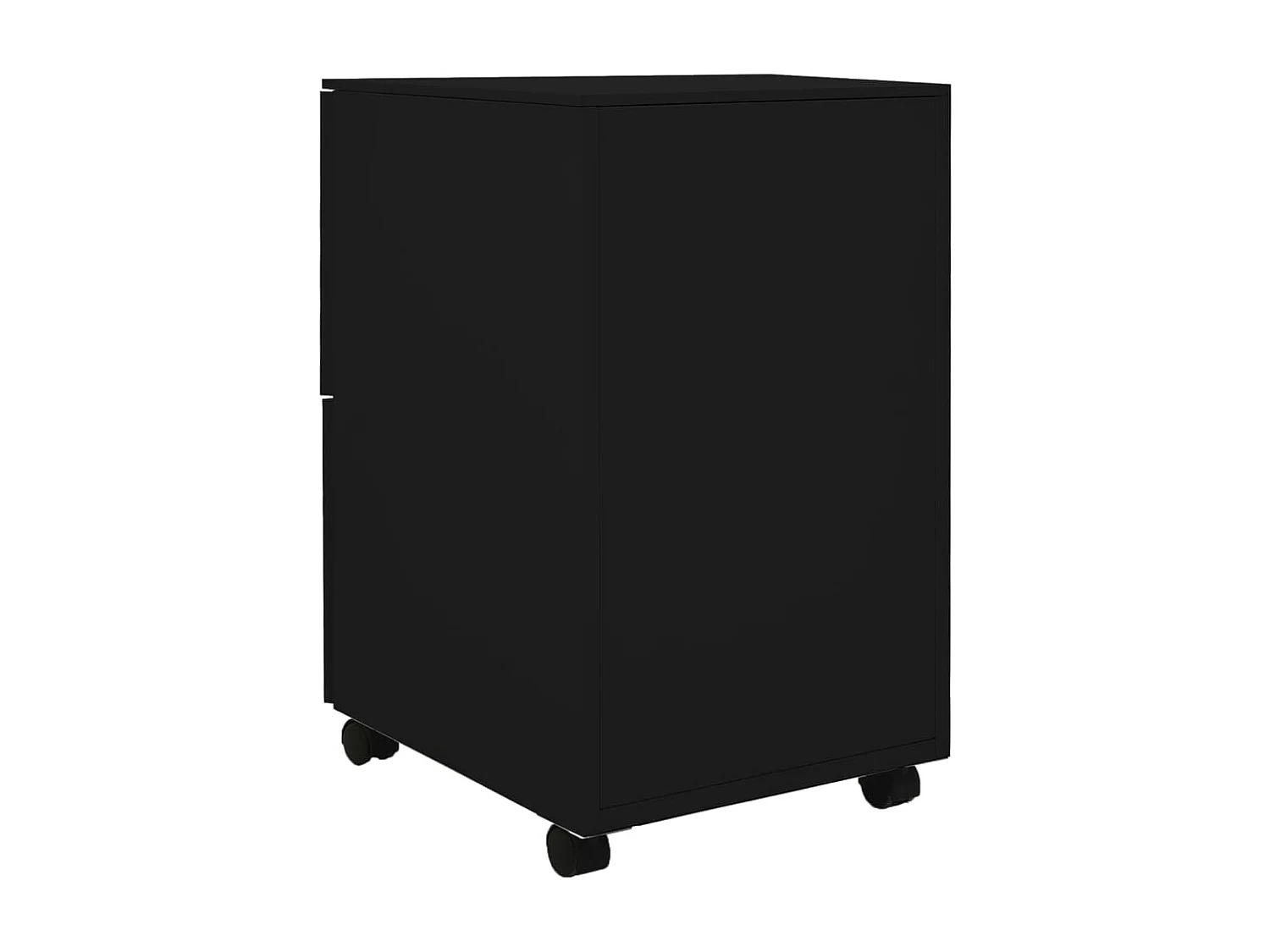 Classeur mobile Noir 39x45x67 Acier