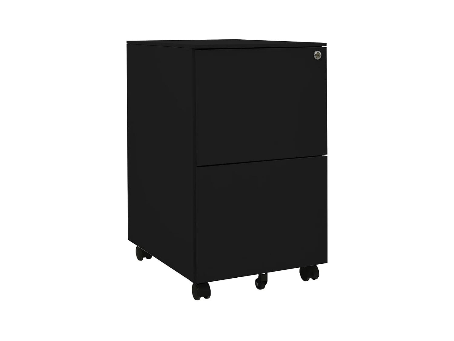 Classeur mobile Noir 39x45x67 Acier