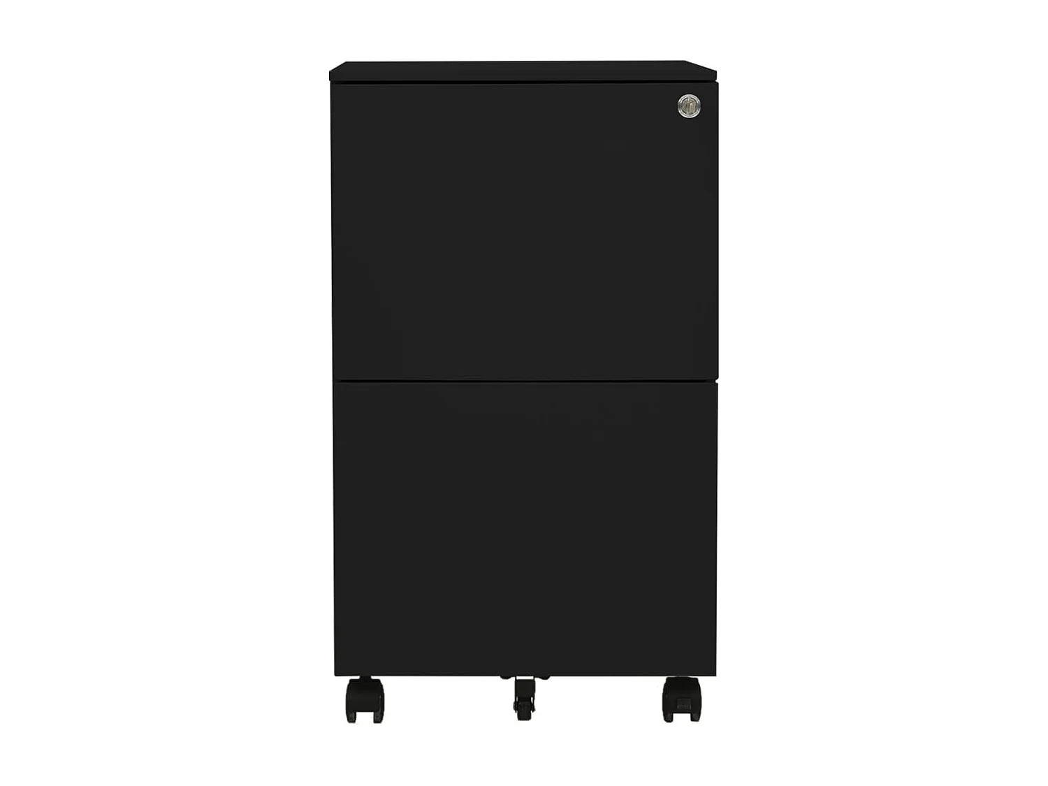 Classeur mobile Noir 39x45x67 Acier