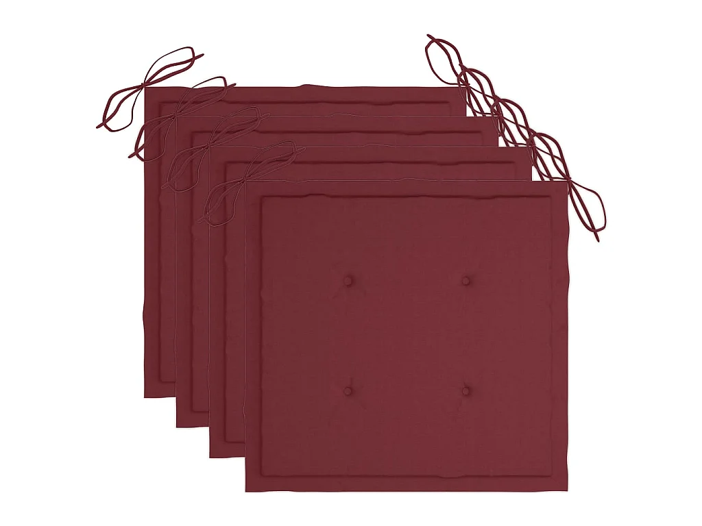 Chaises de metteur en scène avec coussins 4 pcs Gris Acacia 9