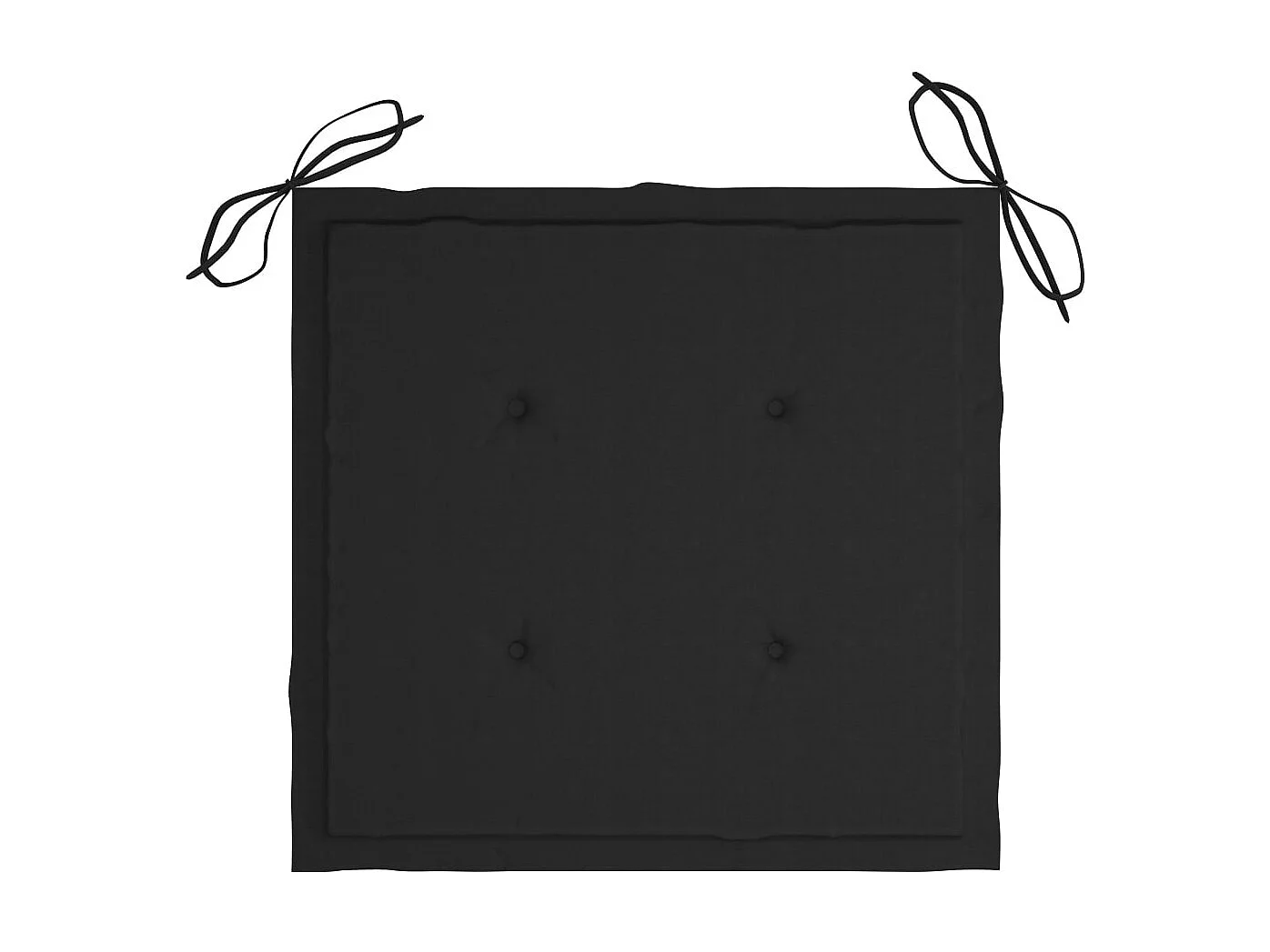 Chaises de jardin empilables avec coussins 6 pcs Teck solide 56