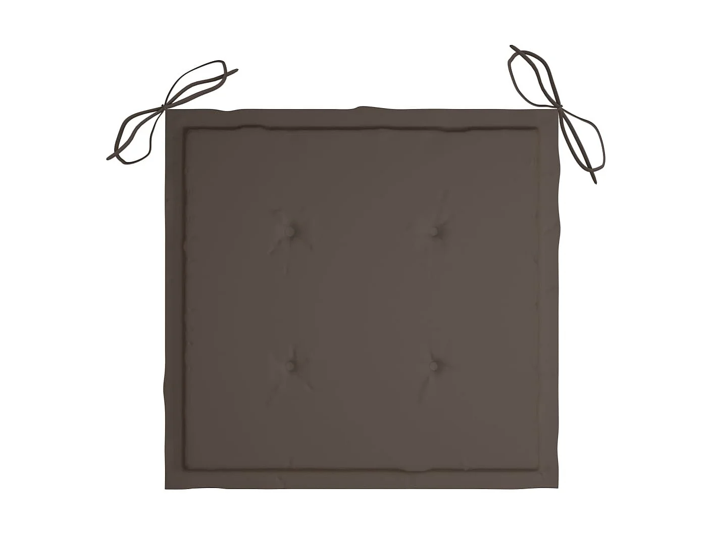 Chaises de jardin empilables avec coussins 6 pcs Teck solide 26