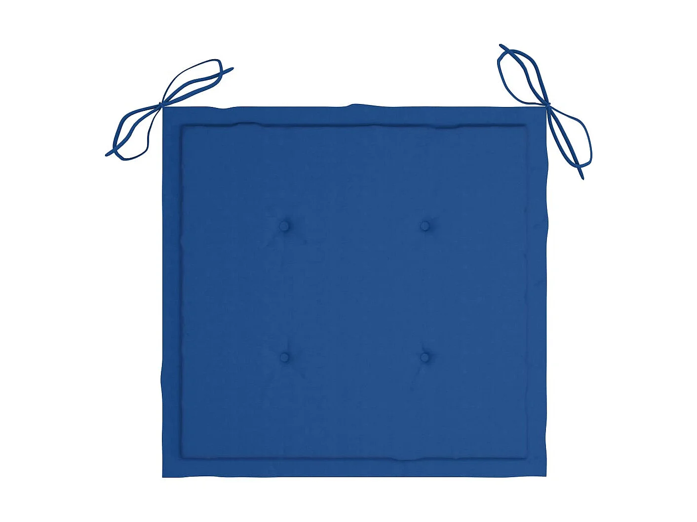 Chaises de jardin empilables avec coussins 6 pcs Teck solide 78