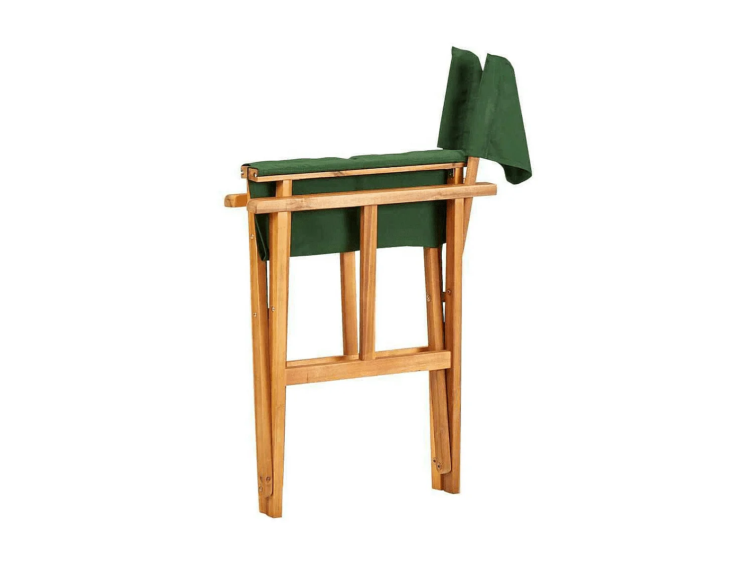 Regisseursstoelen 2 st massief acaciahout groen