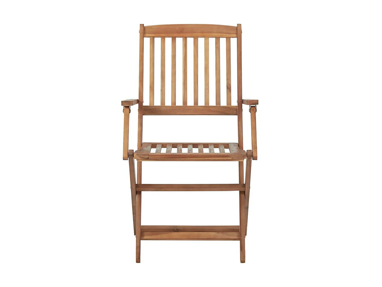 Chaises pliables d'extérieur 4 pcs Bois d'acacia solide 4